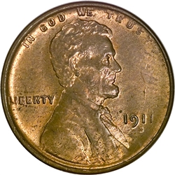 1911-S Wheat Cent in very  fine promo price 