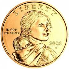 2005 Native American Sacagawea Dollar Coin Set P & D Business Uncirculated 