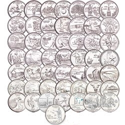 D BU Territory Quarters 12 coin Set Uncirculated 2009 P 