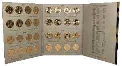 Complete Philadelphia and Denver Mint Collection Presidential Dollar Folder 