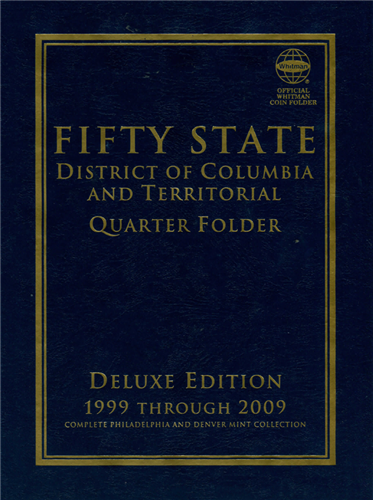 50 State Quarters Album with Territories Coin Collecting! Binder, Folder,  Book!